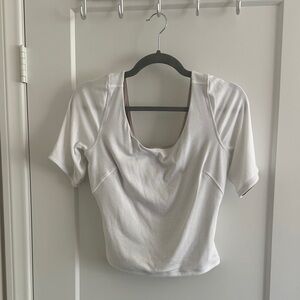 Lululemon scoop back short sleeve